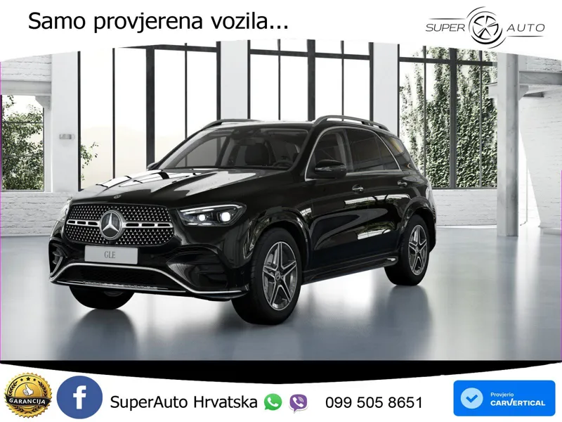 Mercedes GLE 300d (269 KS) EQ Boost 4MATIC 9G-TRONIC AMG ZRAČNI+ACC+GR SJED+360+PANO