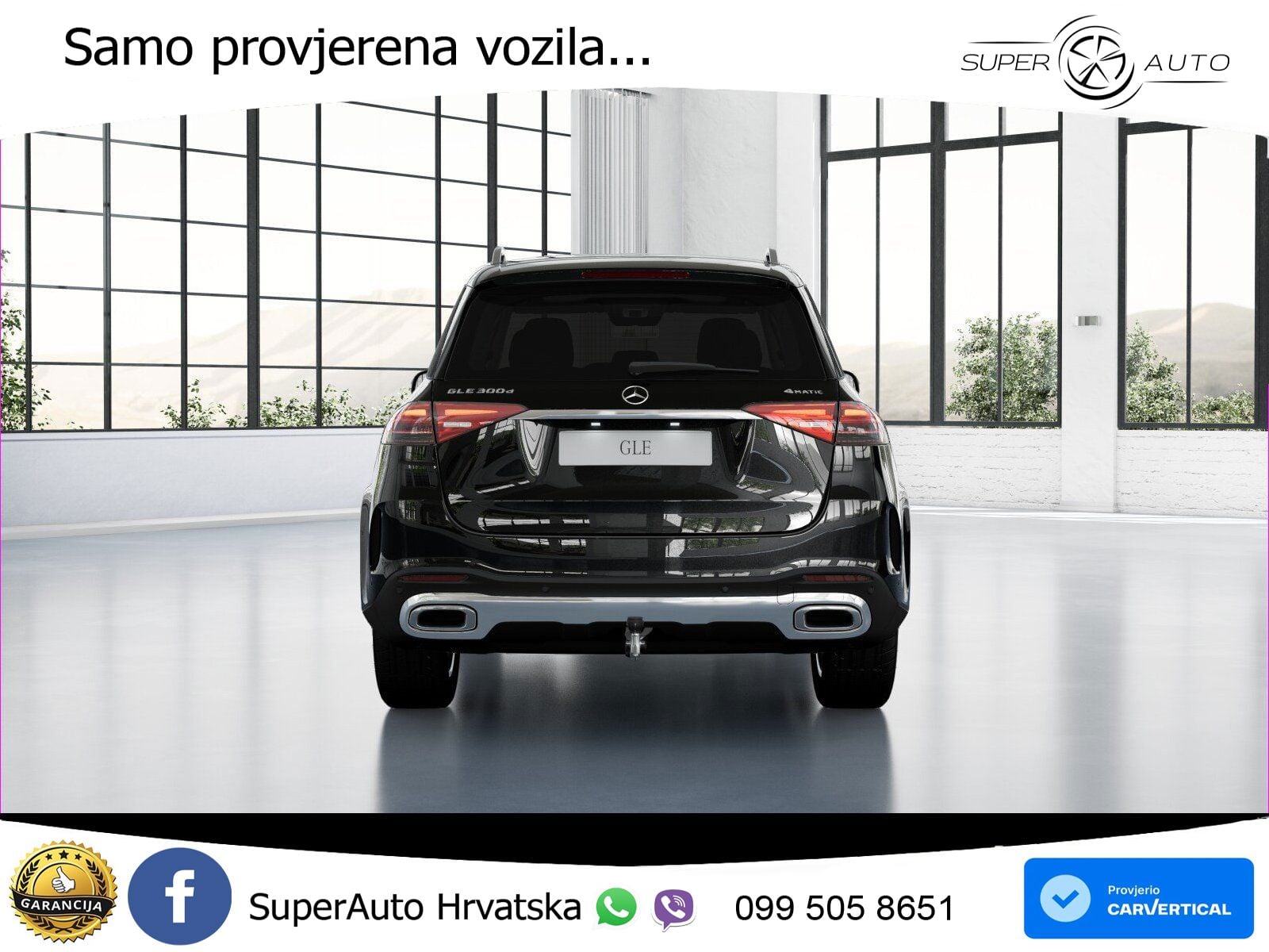 Mercedes GLE 300d (269 KS) EQ Boost 4MATIC 9G-TRONIC AMG ZRAČNI+ACC+GR SJED+360+PANO