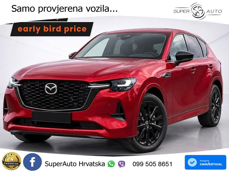 Mazda CX-60 2.5 e-Skyactiv (328 KS) AWD Automatic MATRIX+GR SJED+KAM