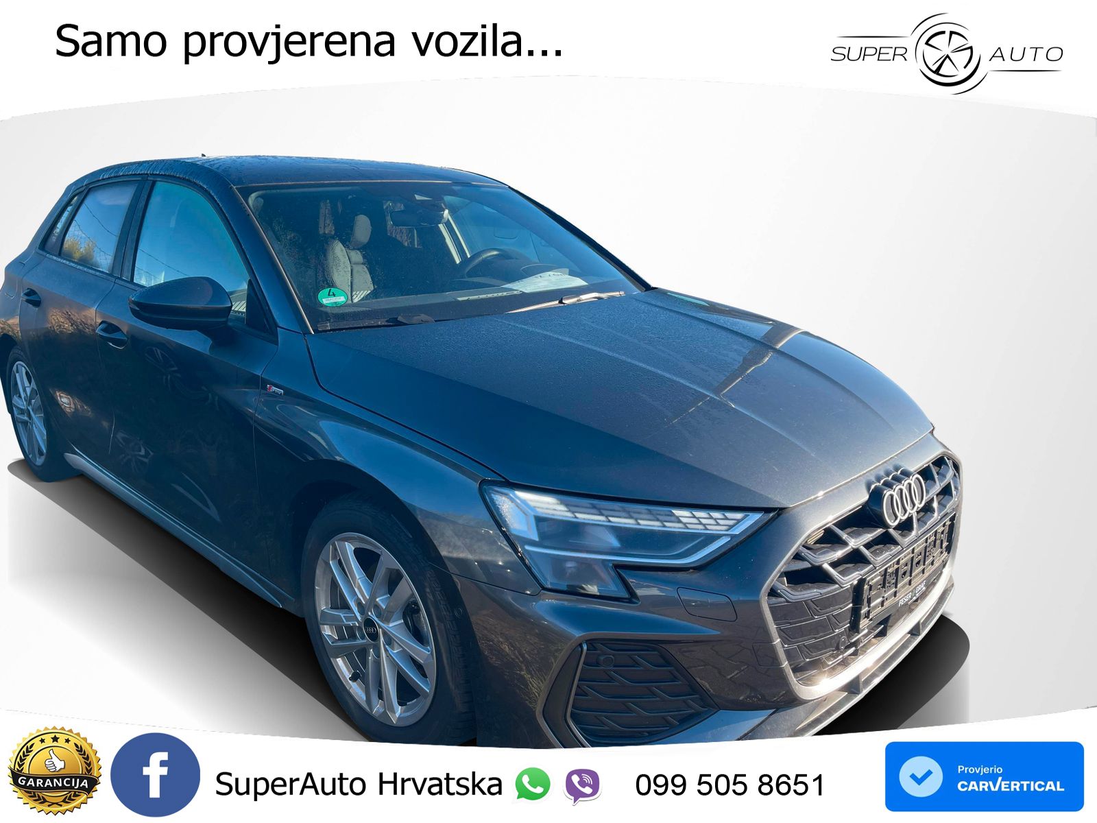Audi A3 35 TFSI (150 KS) S tronic S line LED+GR SJED+ACC