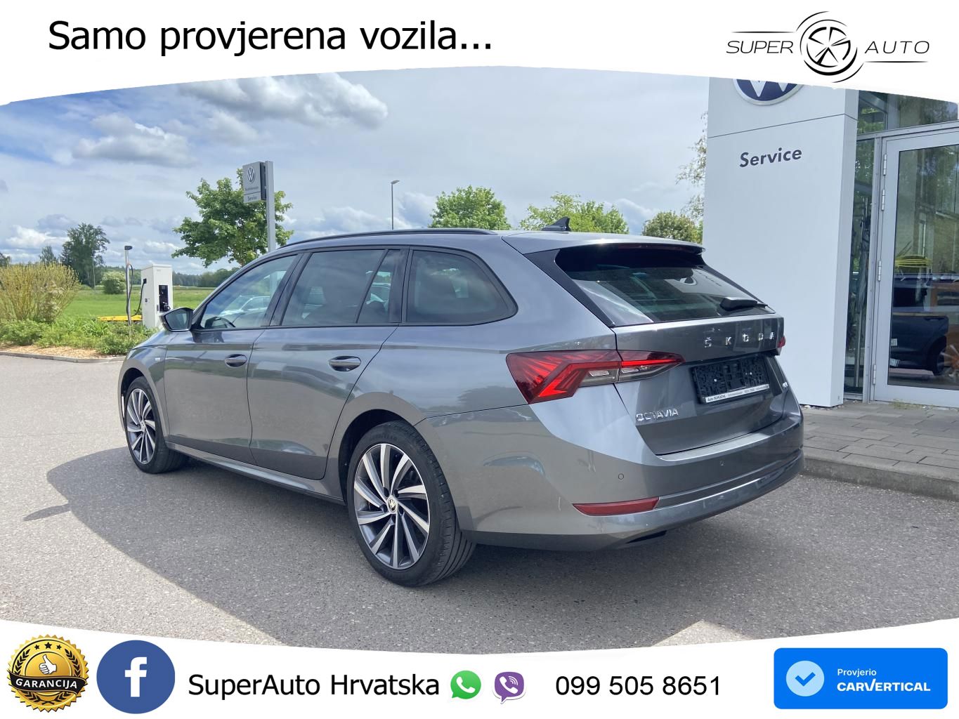 Škoda Octavia Combi 2.0 TDI (150 KS) 4x4 DSG LED+GR SJED+ACC