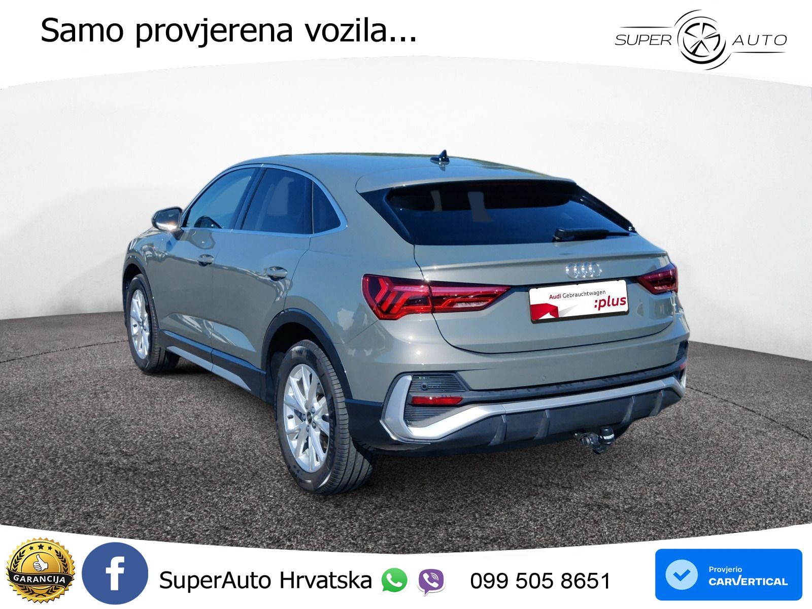 Audi Q3 II Sportback 35 TFSI (150 KS) S tronic S line LED+GR SJED+ACC
