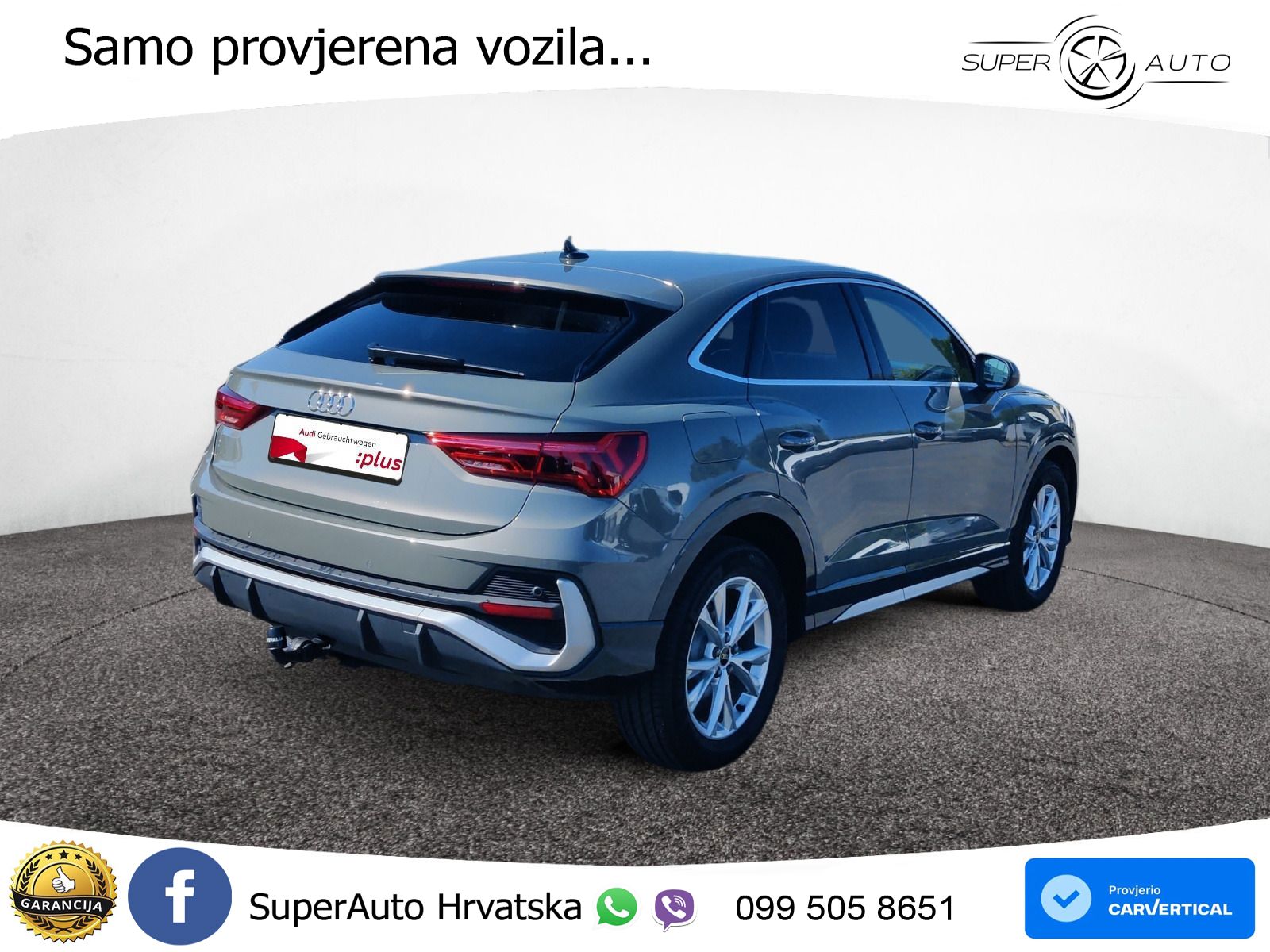 Audi Q3 II Sportback 35 TFSI (150 KS) S tronic S line LED+GR SJED+ACC