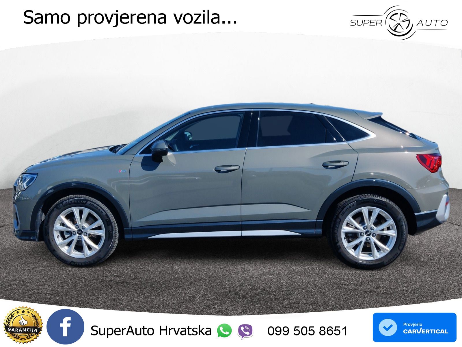 Audi Q3 II Sportback 35 TFSI (150 KS) S tronic S line LED+GR SJED+ACC