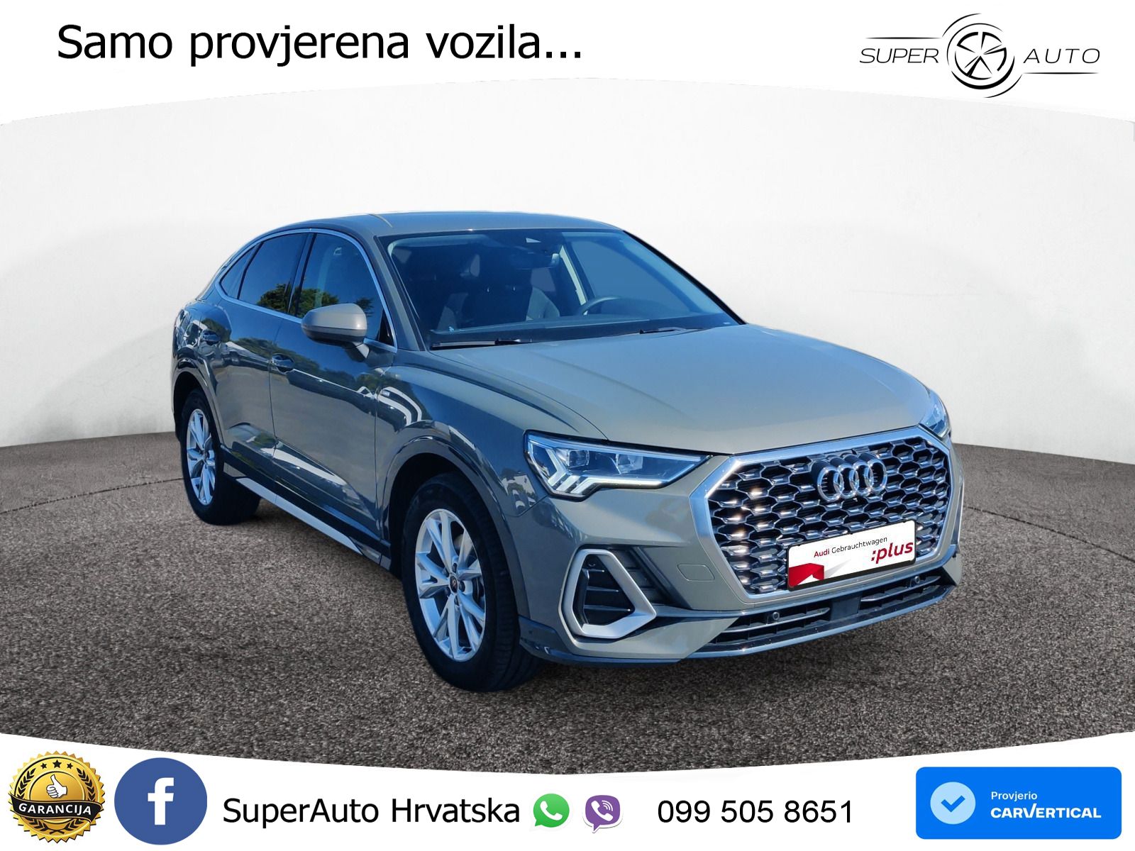 Audi Q3 II Sportback 35 TFSI (150 KS) S tronic S line LED+GR SJED+ACC