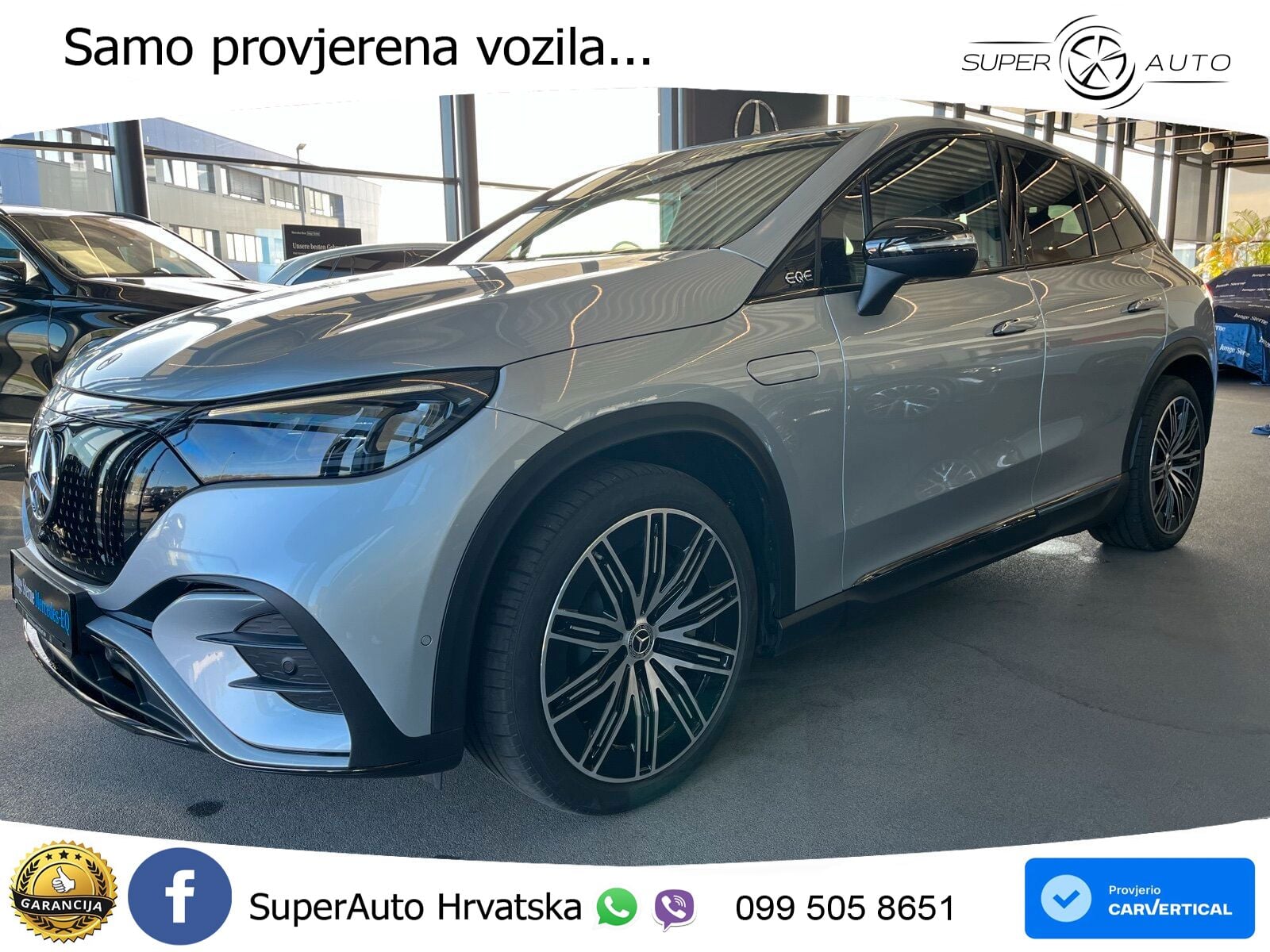 Mercedes EQE SUV 500 100 kWh (408 KS) 4MATIC AMG ZRAČNI+ACC+GR SJED+KAM