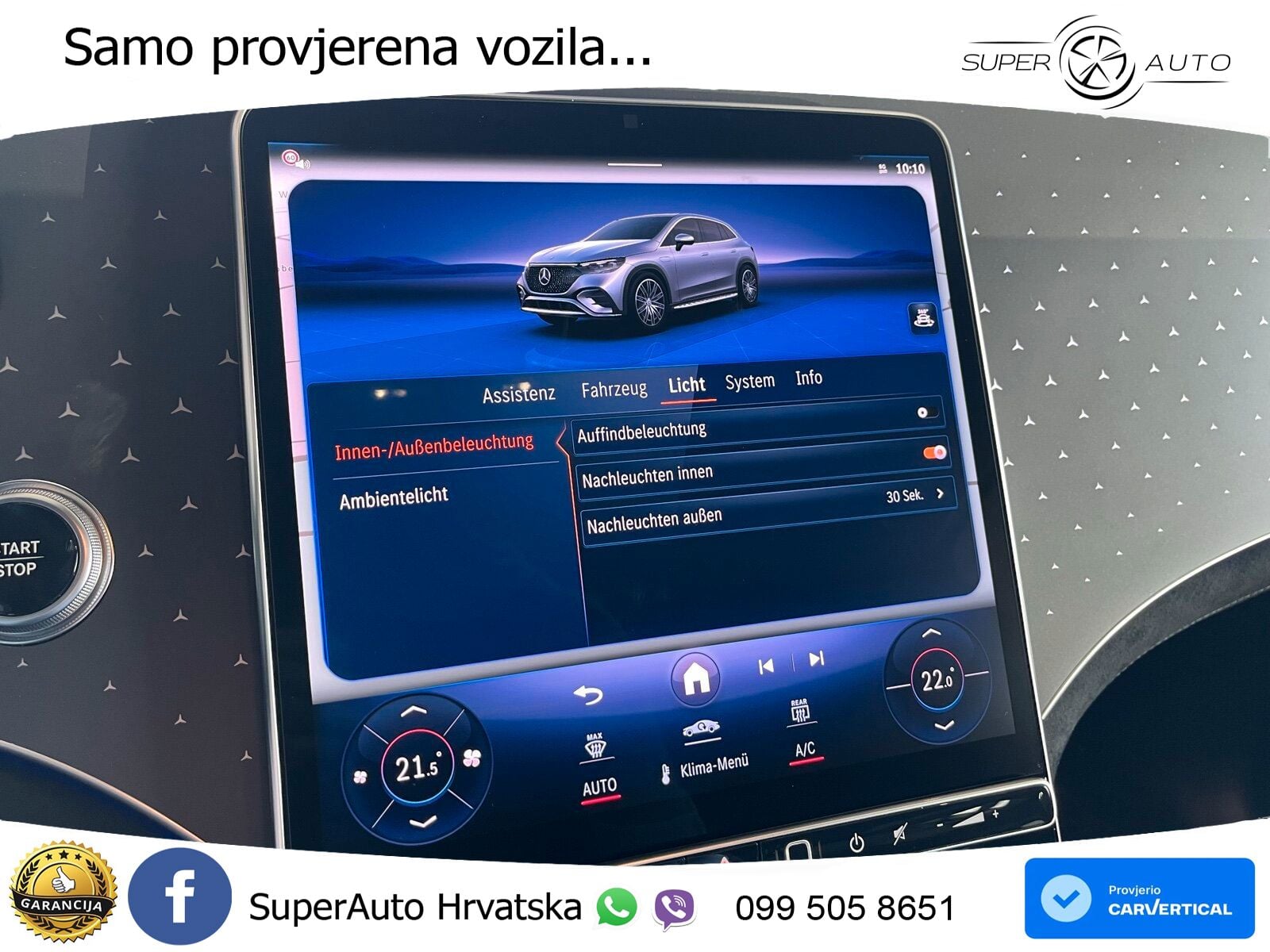 Mercedes EQE SUV 500 100 kWh (408 KS) 4MATIC AMG ZRAČNI+ACC+GR SJED+KAM