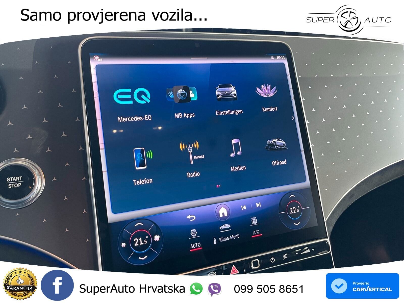Mercedes EQE SUV 500 100 kWh (408 KS) 4MATIC AMG ZRAČNI+ACC+GR SJED+KAM