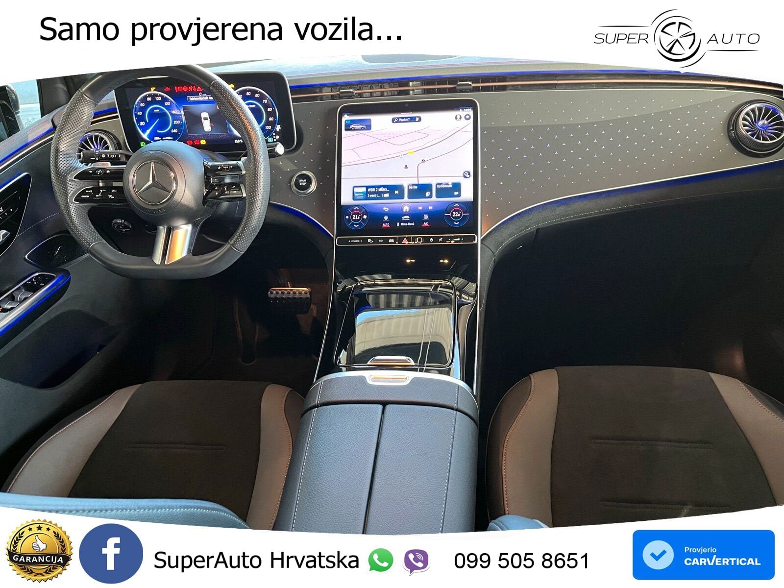 Mercedes EQE SUV 500 100 kWh (408 KS) 4MATIC AMG ZRAČNI+ACC+GR SJED+KAM