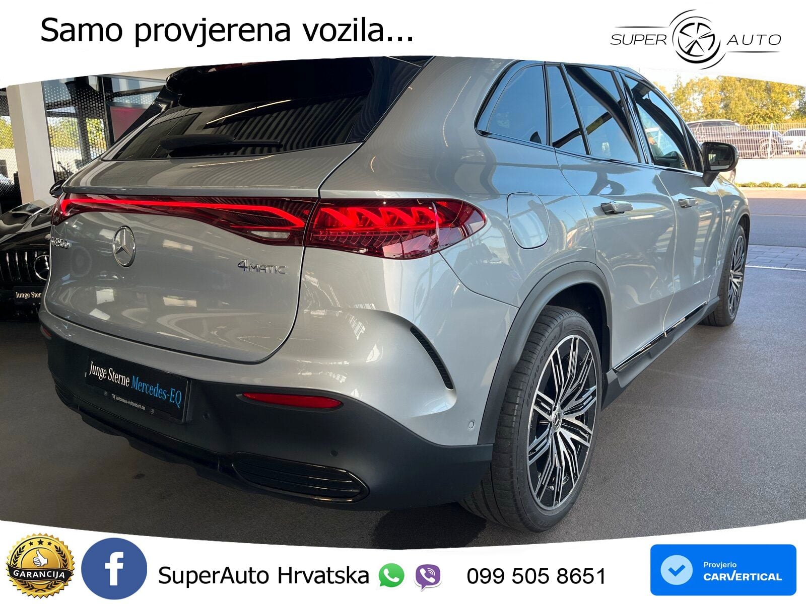 Mercedes EQE SUV 500 100 kWh (408 KS) 4MATIC AMG ZRAČNI+ACC+GR SJED+KAM