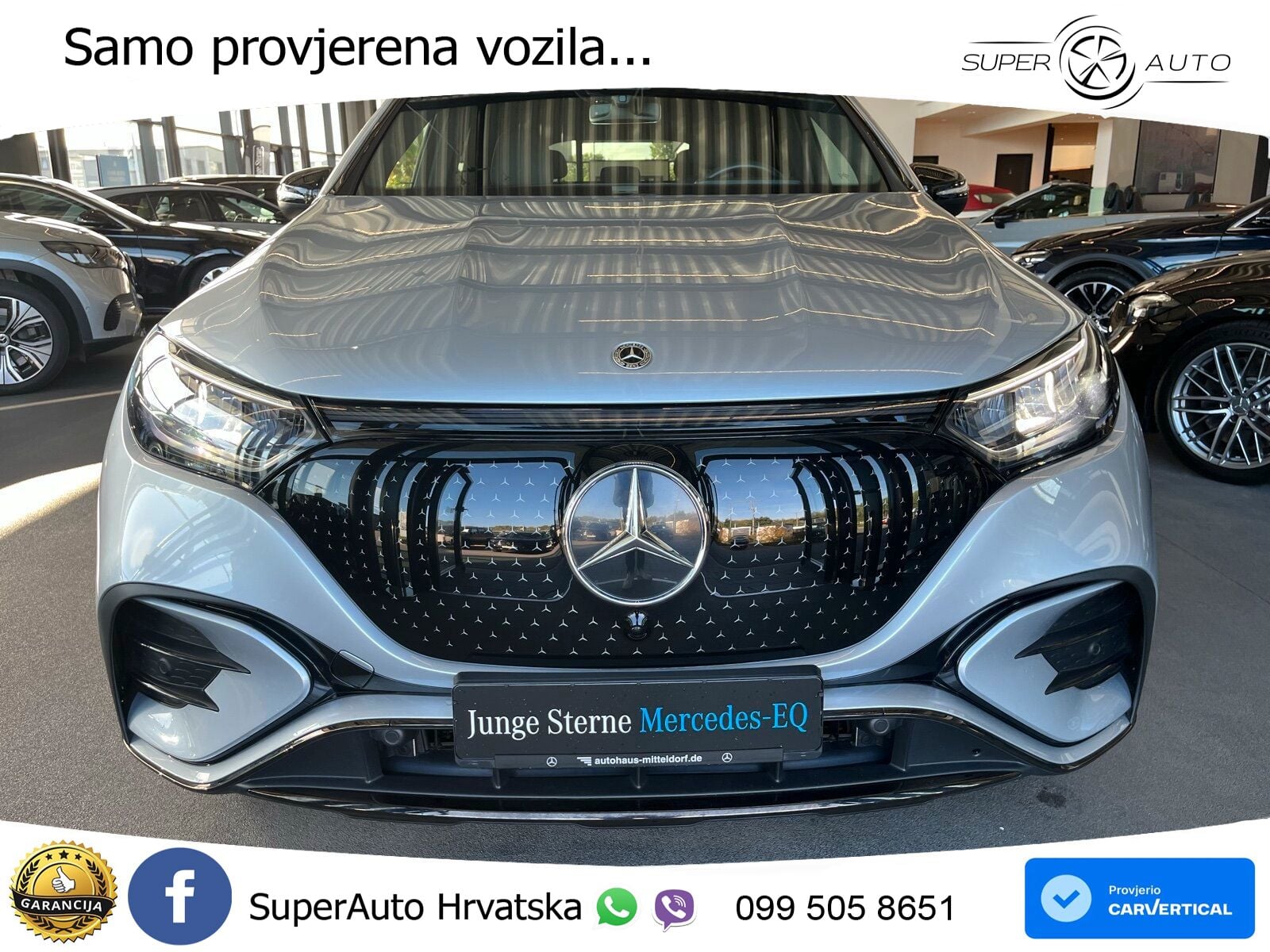 Mercedes EQE SUV 500 100 kWh (408 KS) 4MATIC AMG ZRAČNI+ACC+GR SJED+KAM