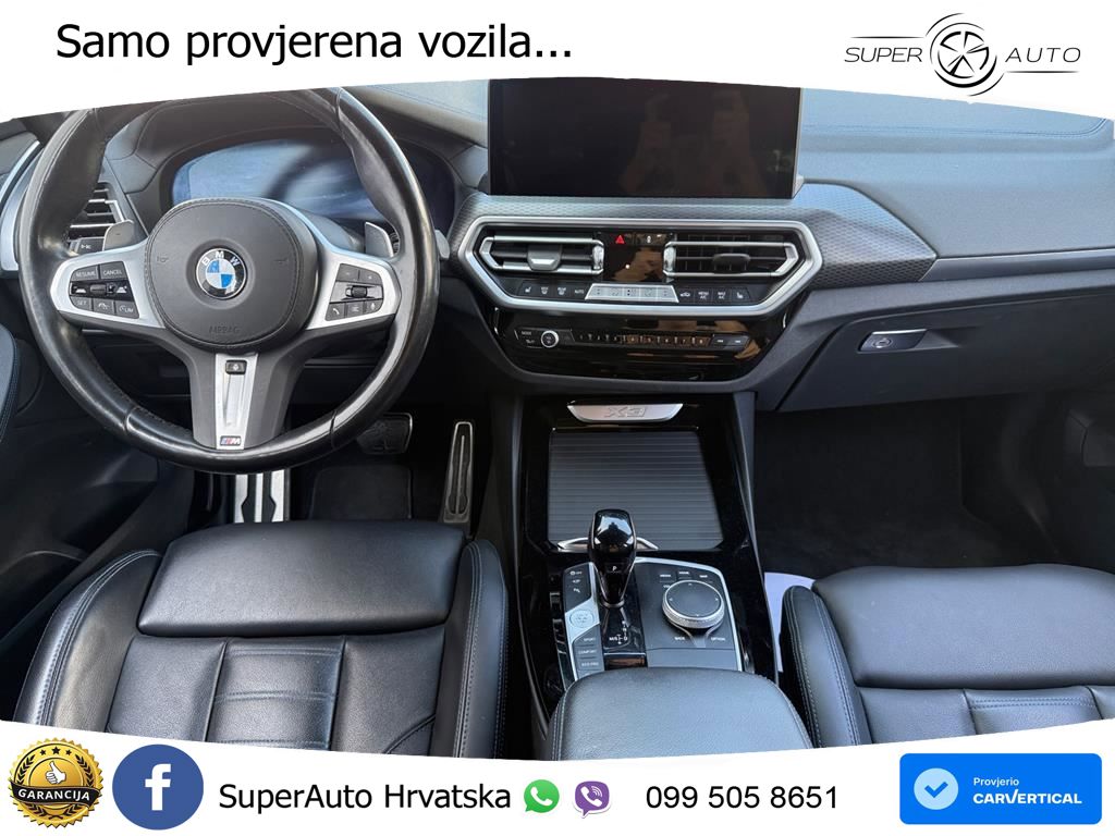 BMW X3 30d xDrive Steptronic M Sport LED+GR SJED+ACC