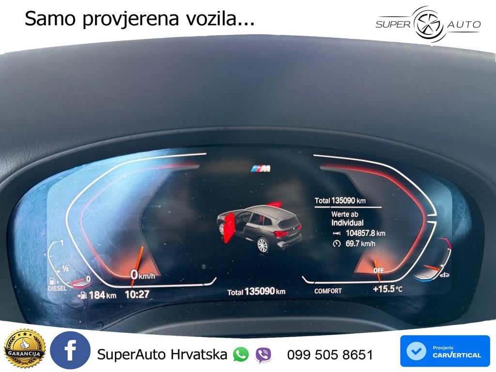 BMW X3 30d xDrive Steptronic M Sport LED+GR SJED+ACC