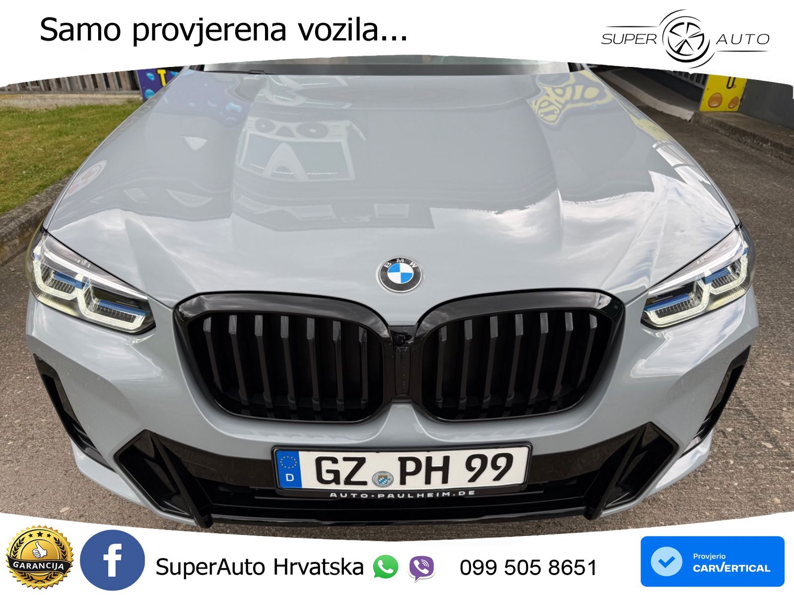 BMW X3 30d xDrive Steptronic M Sport LED+GR SJED+ACC