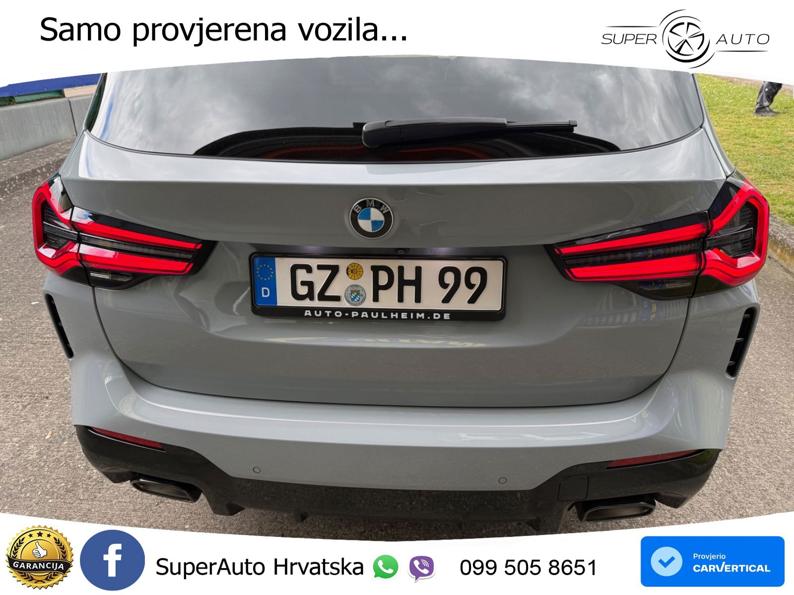BMW X3 30d xDrive Steptronic M Sport LED+GR SJED+ACC