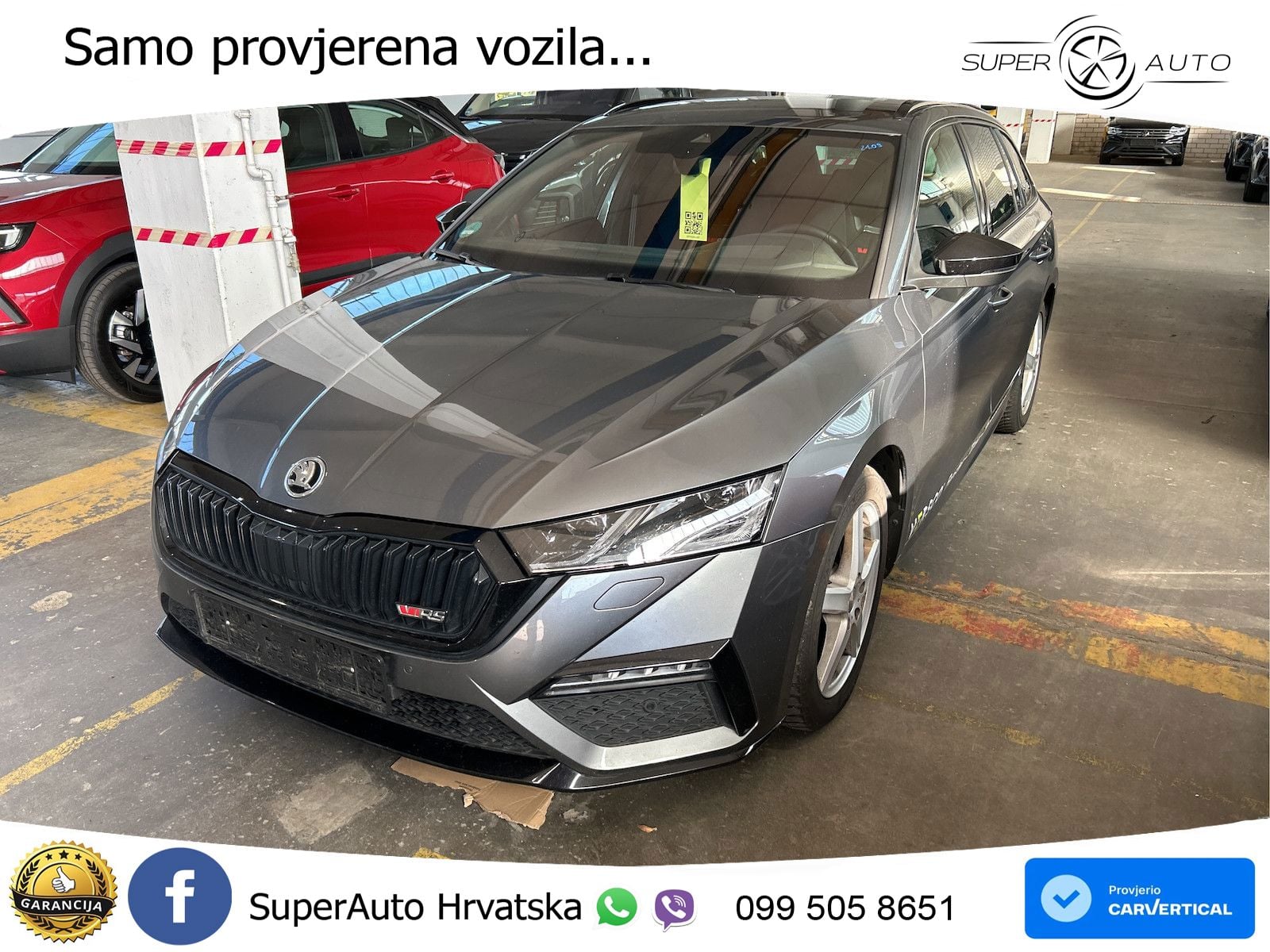 Škoda Octavia Combi RS 2.0 TDI (200 KS) DSG LED+GR SJED+ACC