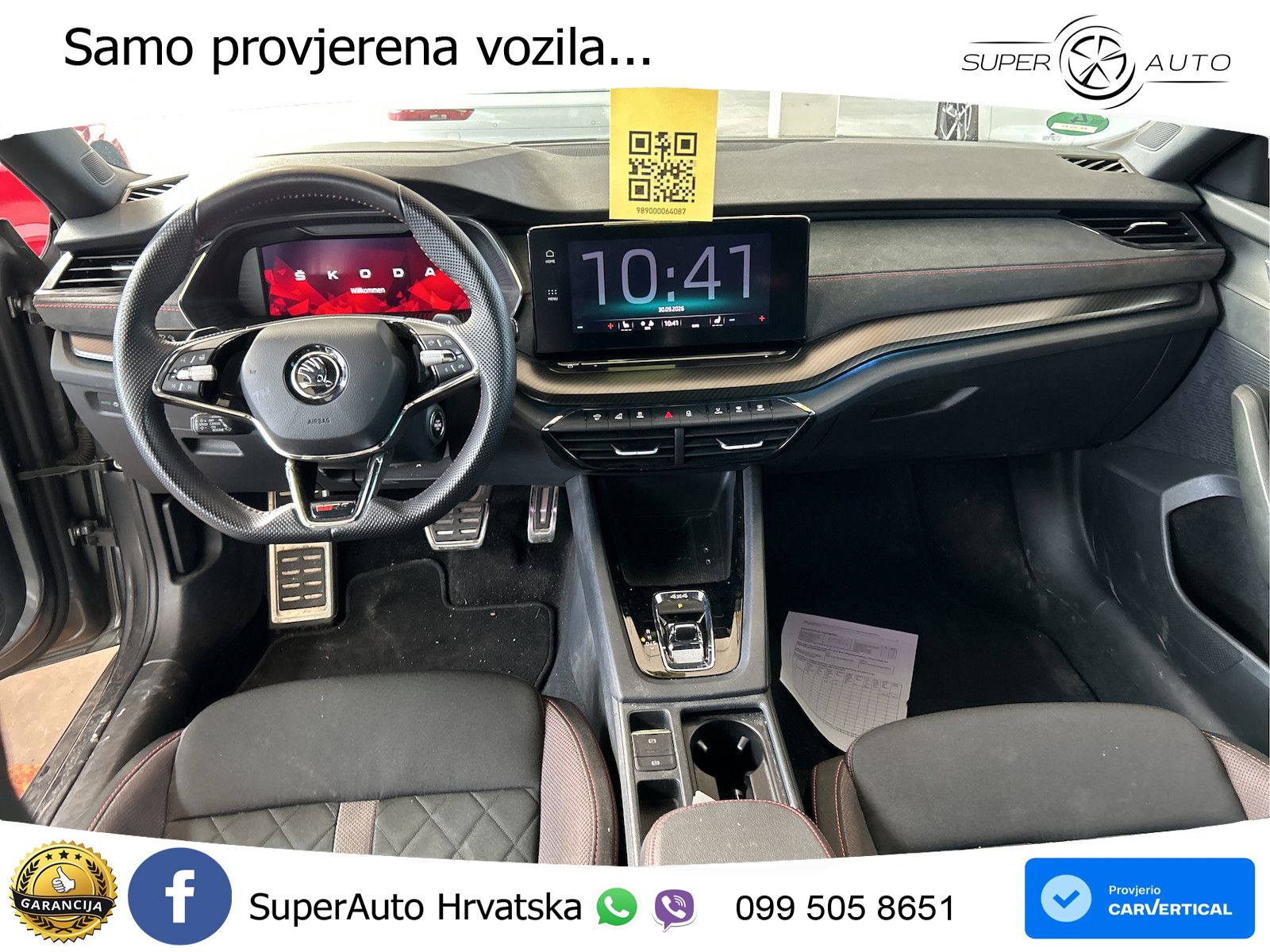 Škoda Octavia Combi RS 2.0 TDI (200 KS) DSG LED+GR SJED+ACC