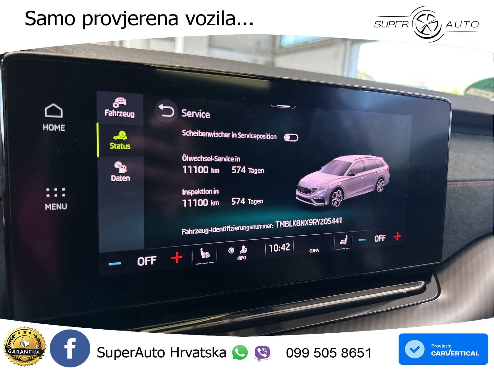 Škoda Octavia Combi RS 2.0 TDI (200 KS) DSG LED+GR SJED+ACC