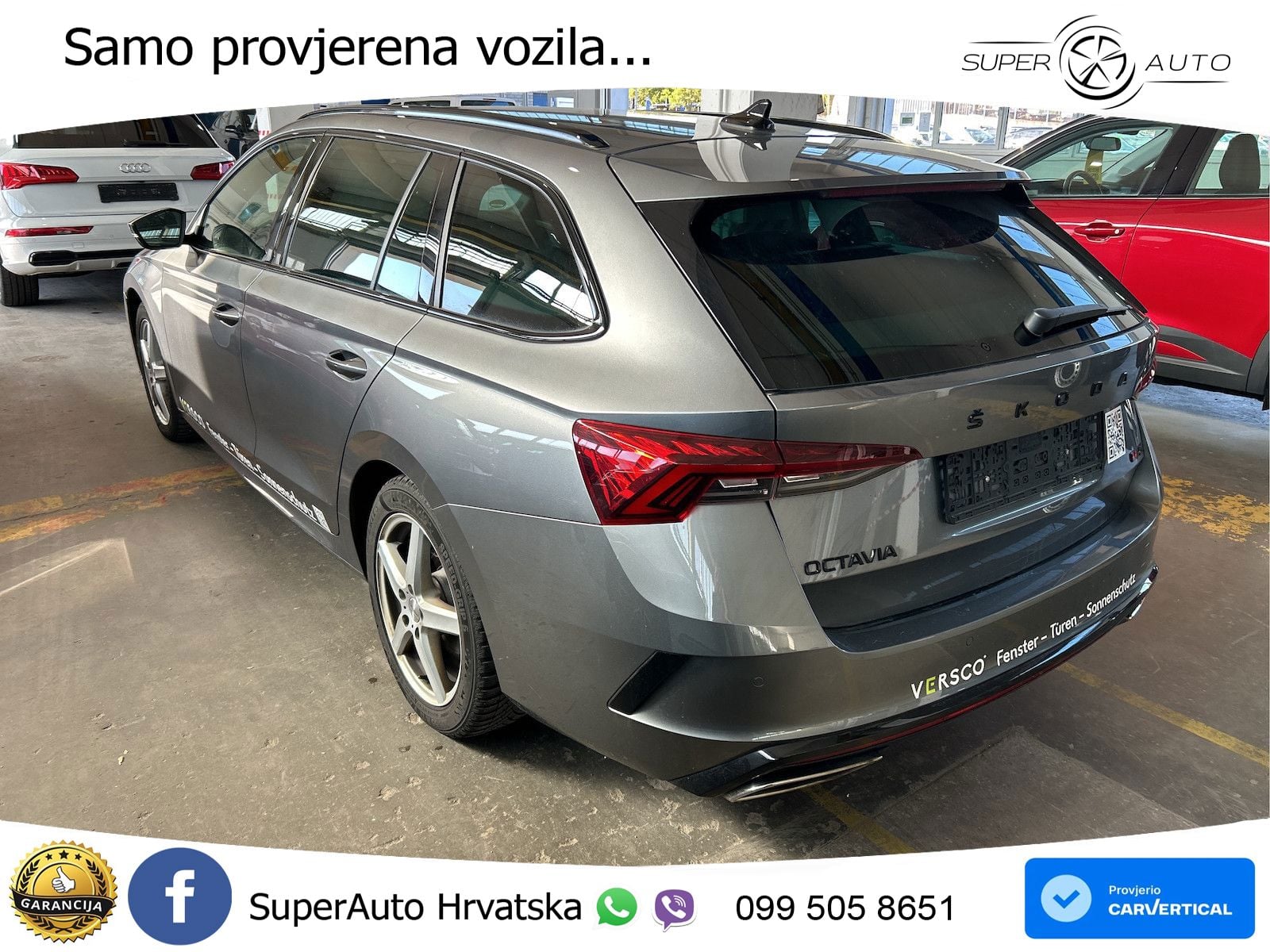 Škoda Octavia Combi RS 2.0 TDI (200 KS) DSG LED+GR SJED+ACC