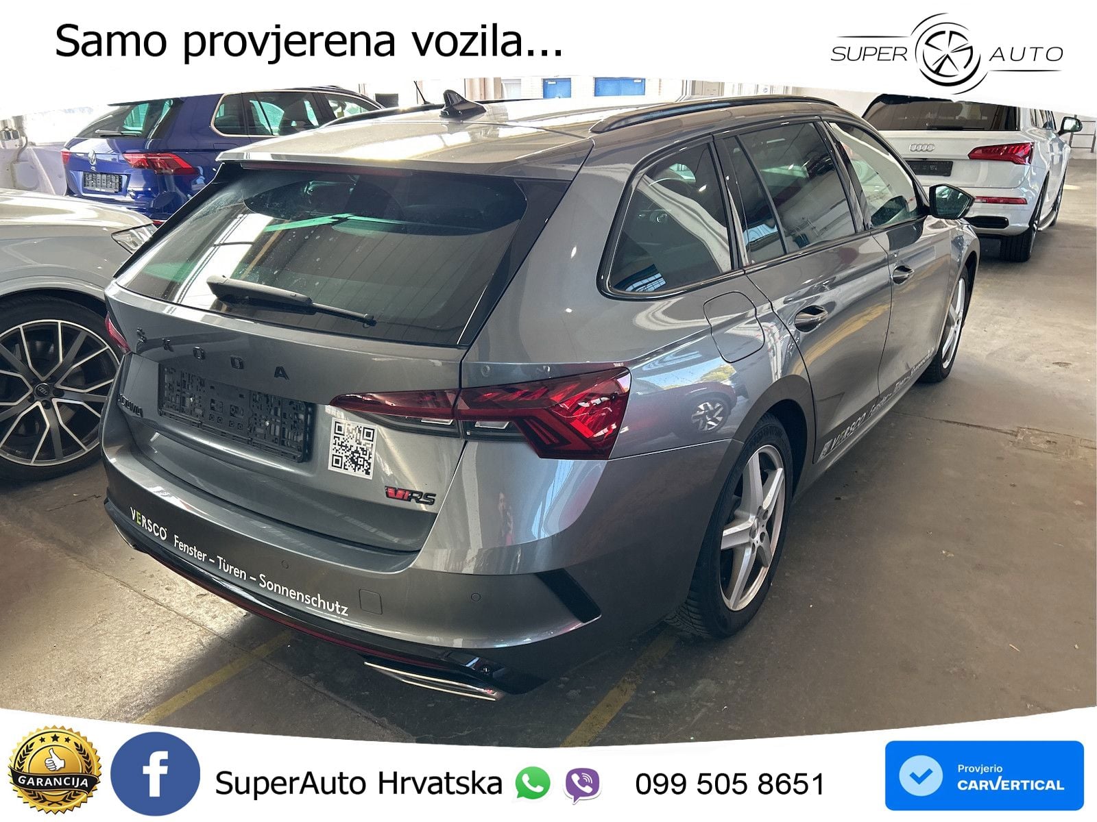 Škoda Octavia Combi RS 2.0 TDI (200 KS) DSG LED+GR SJED+ACC