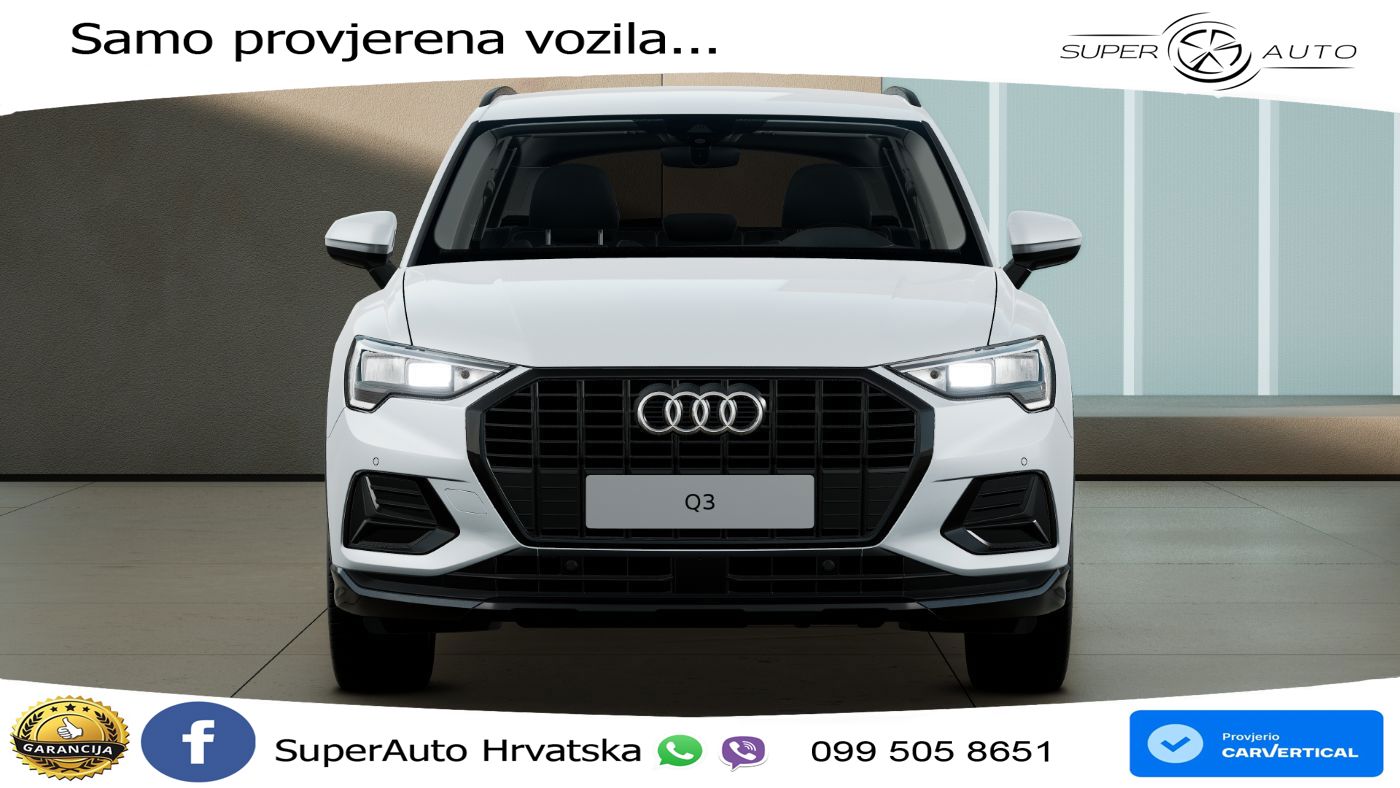 Audi Q3 35 TFSI (150 KS) S tronic advanced LED+GR SJED+ACC