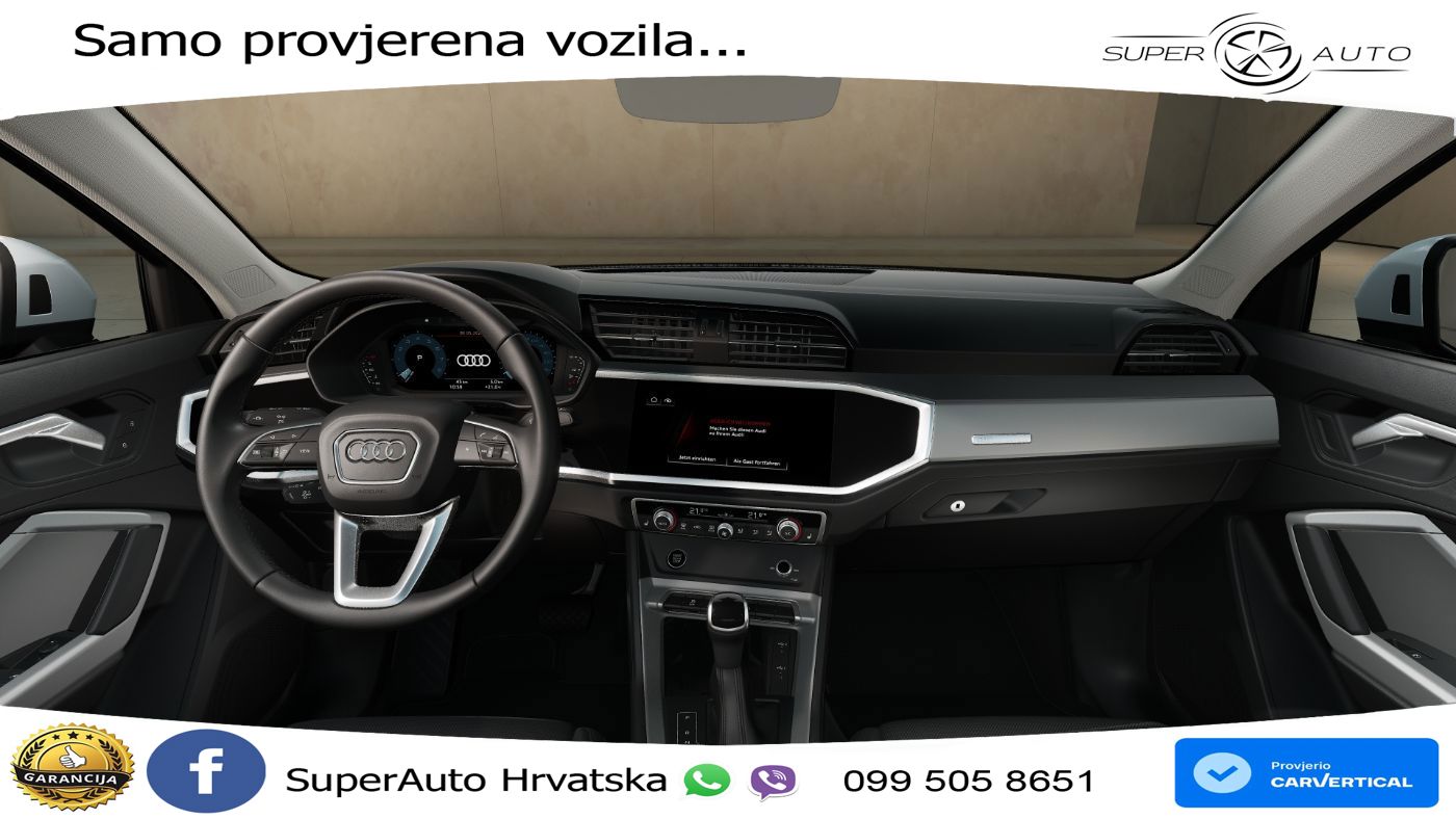Audi Q3 35 TFSI (150 KS) S tronic advanced LED+GR SJED+ACC