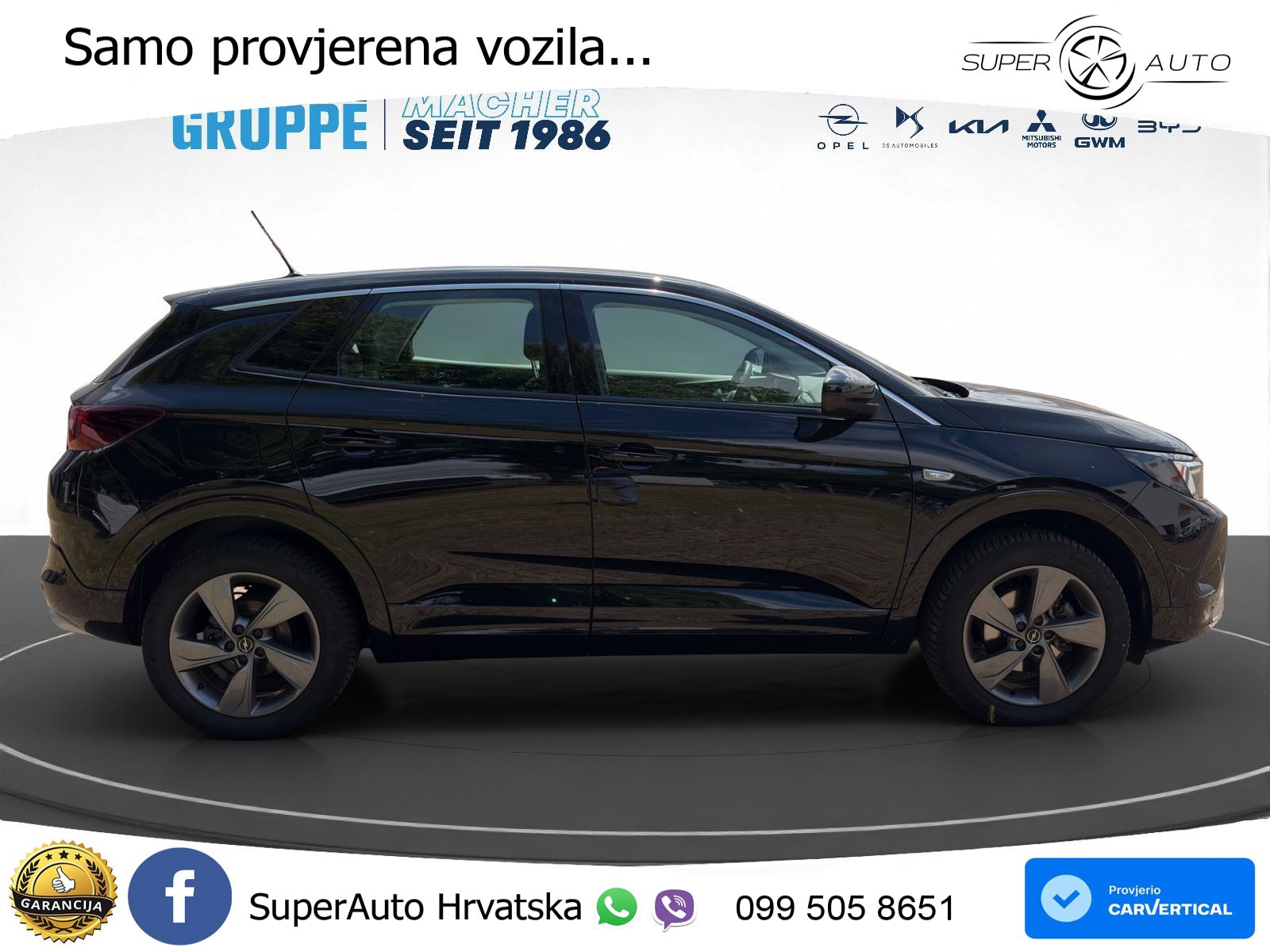 Opel Grandland 1.2i Turbo (130 KS) Automatic LED+ACC