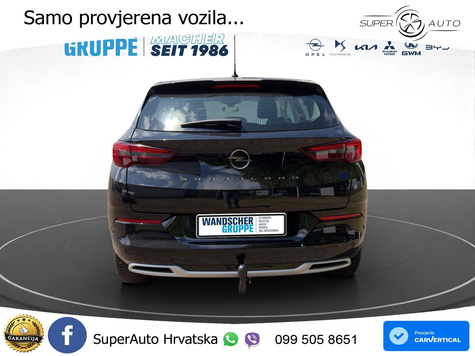 Opel Grandland 1.2i Turbo (130 KS) Automatic LED+ACC