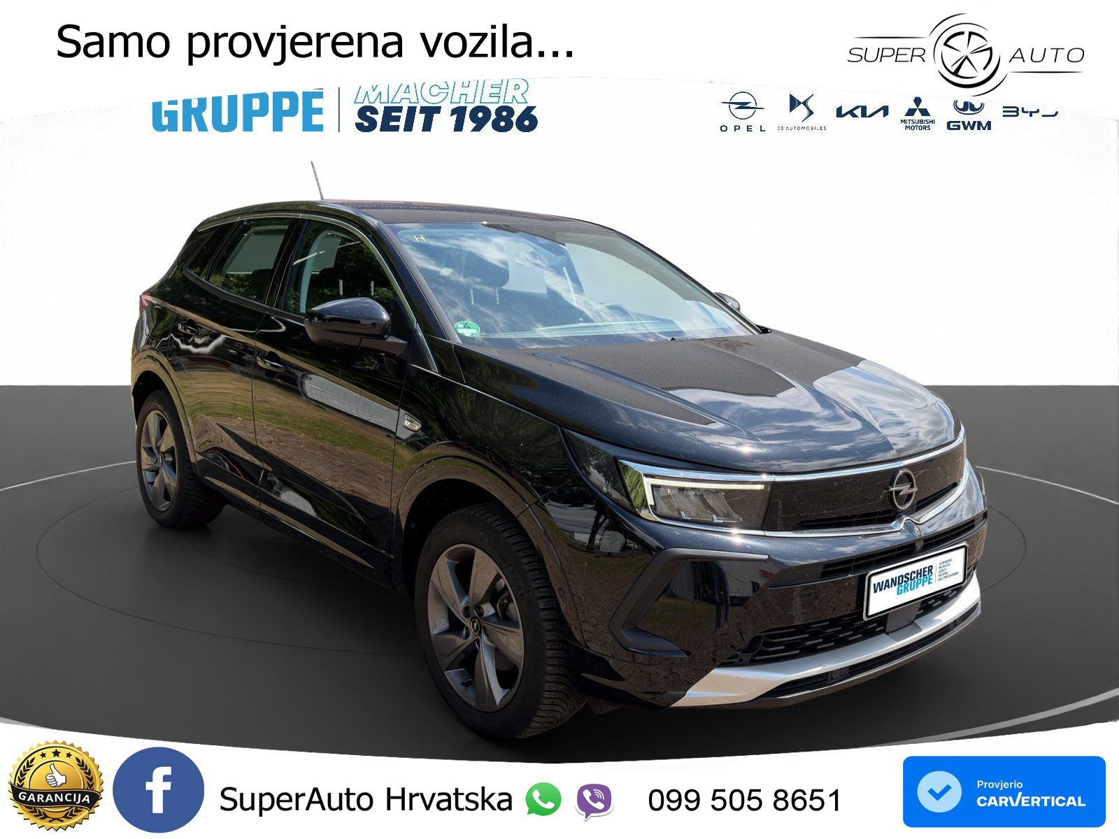 Opel Grandland 1.2i Turbo (130 KS) Automatic LED+ACC