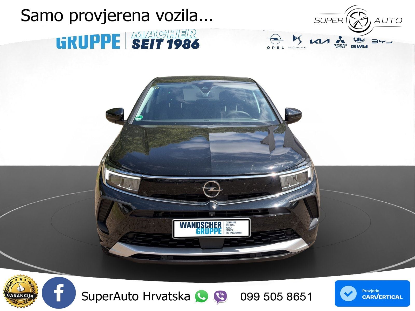 Opel Grandland 1.2i Turbo (130 KS) Automatic LED+ACC