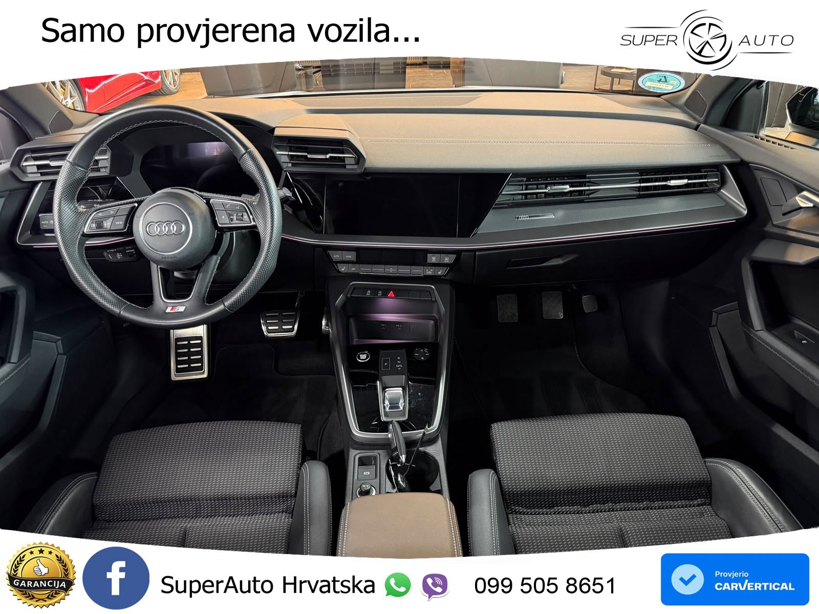 Audi A3 35 TDI (150 KS) S tronic S line LED+GR SJED+ACC
