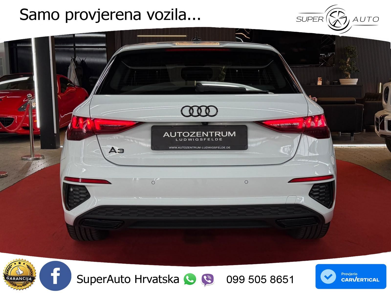 Audi A3 35 TDI (150 KS) S tronic S line LED+GR SJED+ACC