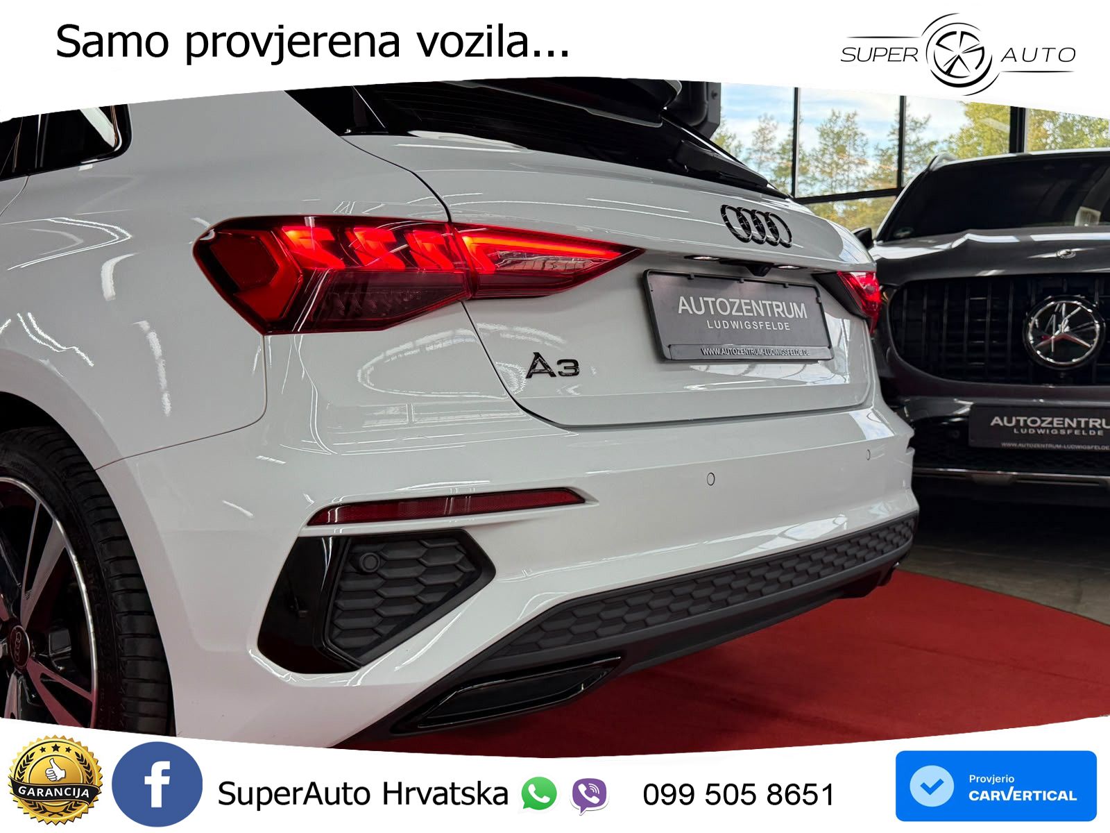 Audi A3 35 TDI (150 KS) S tronic S line LED+GR SJED+ACC