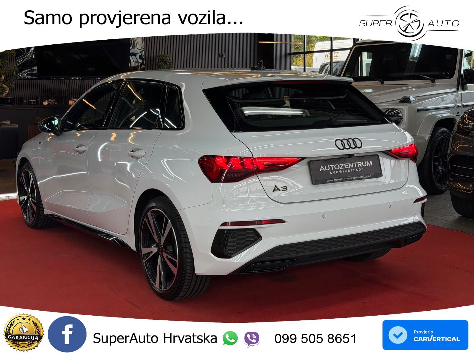 Audi A3 35 TDI (150 KS) S tronic S line LED+GR SJED+ACC