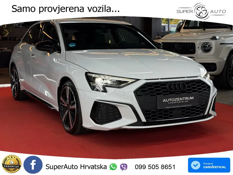 Audi A3 35 TDI (150 KS) S tronic S line LED+GR SJED+ACC