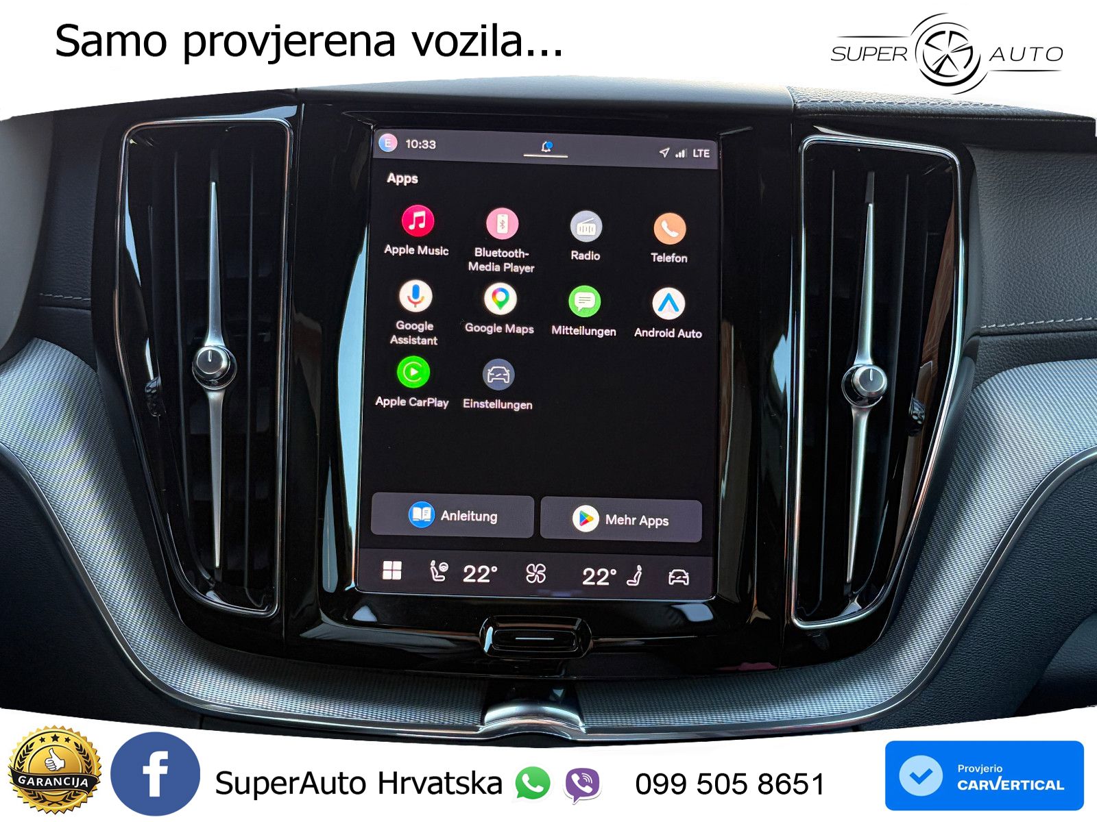 Volvo XC60 T6 AWD Geartronic ACC+HEAD+GR SJED+360+PANO