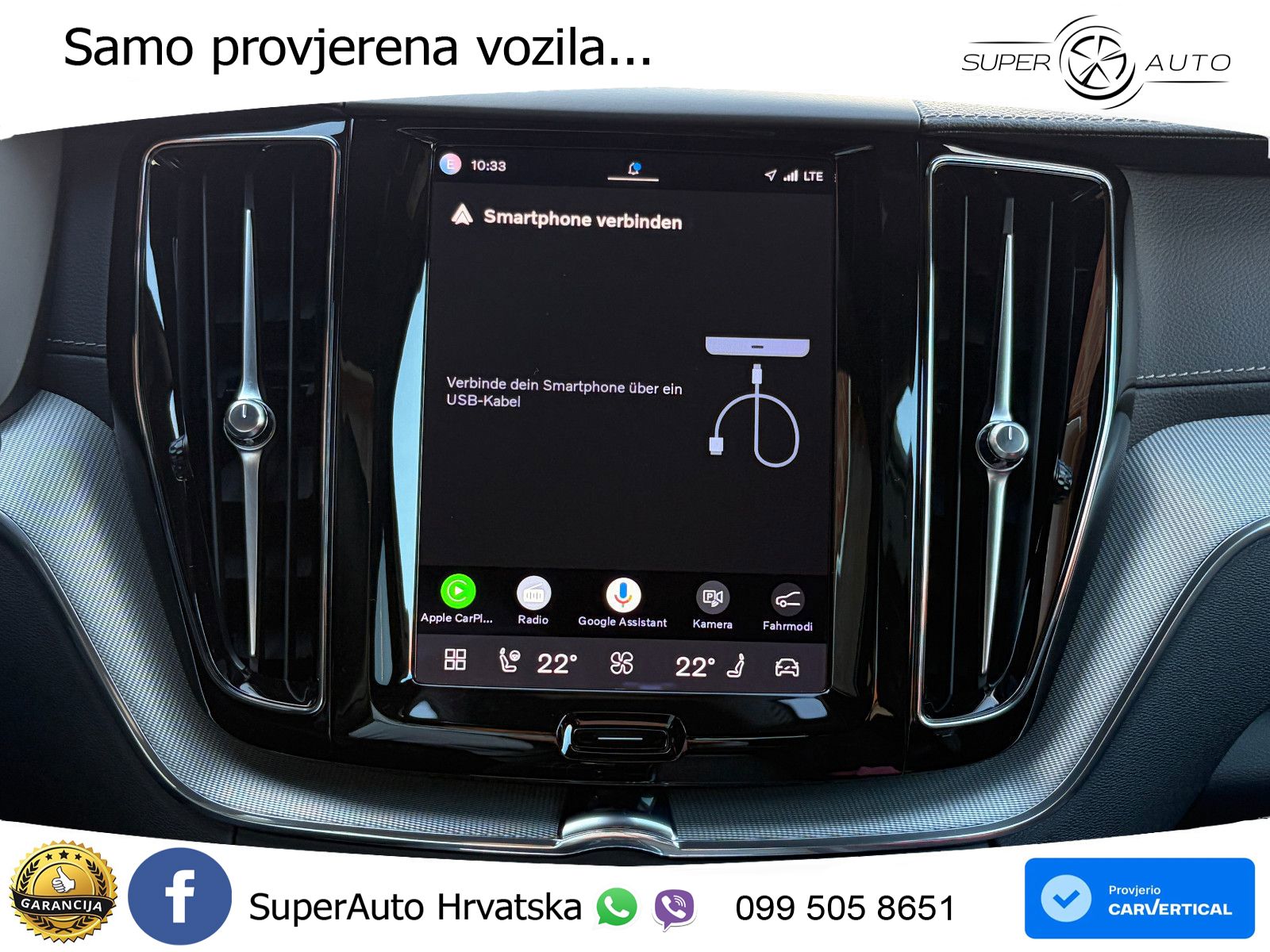 Volvo XC60 T6 AWD Geartronic ACC+HEAD+GR SJED+360+PANO