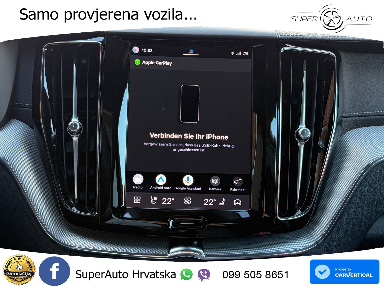 Volvo XC60 T6 AWD Geartronic ACC+HEAD+GR SJED+360+PANO