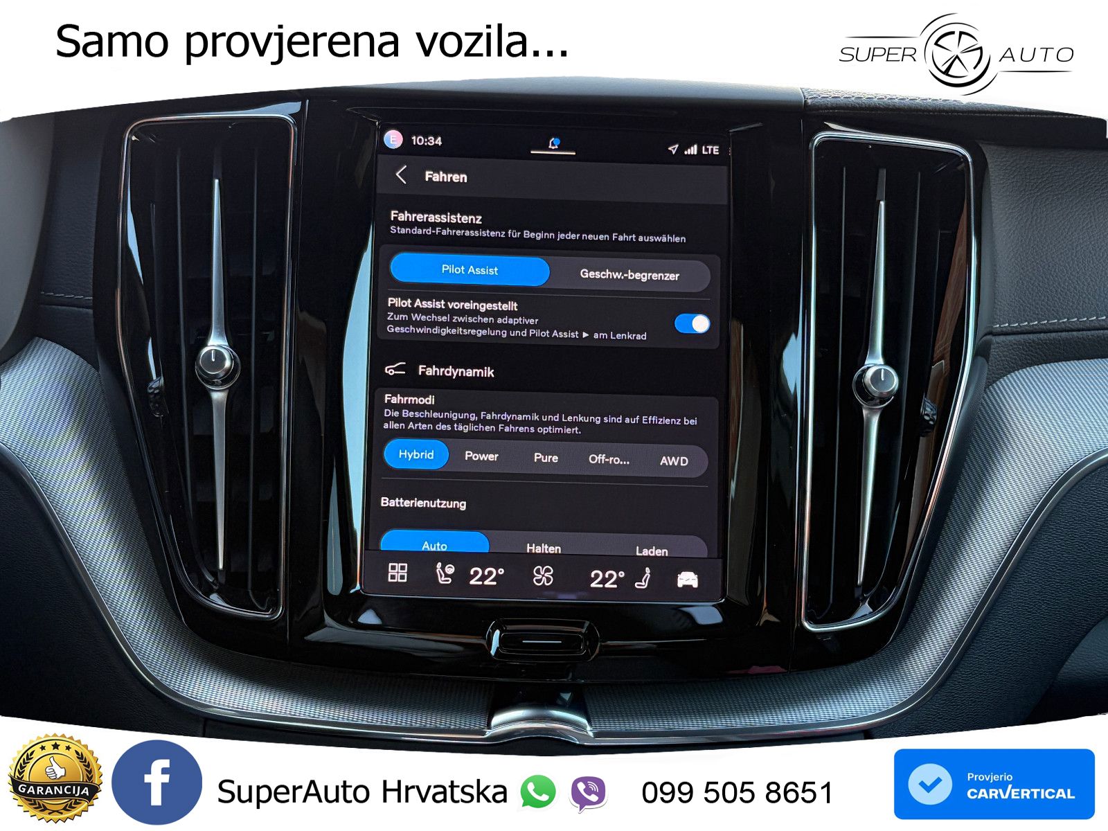 Volvo XC60 T6 AWD Geartronic ACC+HEAD+GR SJED+360+PANO