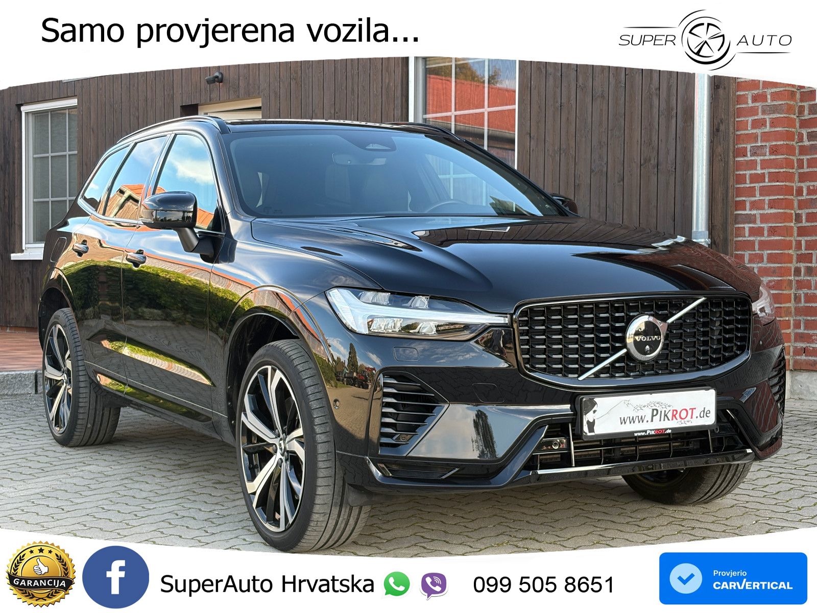 Volvo XC60 T6 AWD Geartronic ACC+HEAD+GR SJED+360+PANO