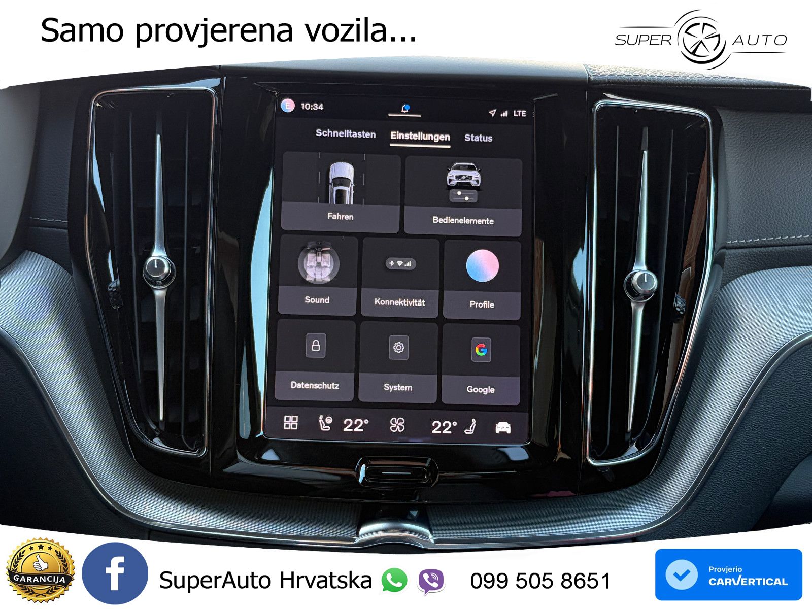 Volvo XC60 T6 AWD Geartronic ACC+HEAD+GR SJED+360+PANO