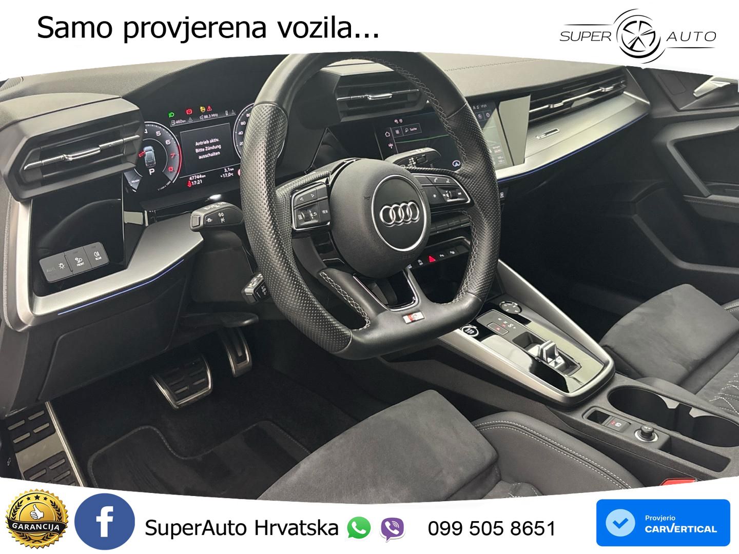 Audi A3 35 TFSI (150 KS) S tronic S line LED+GR SJED+ACC