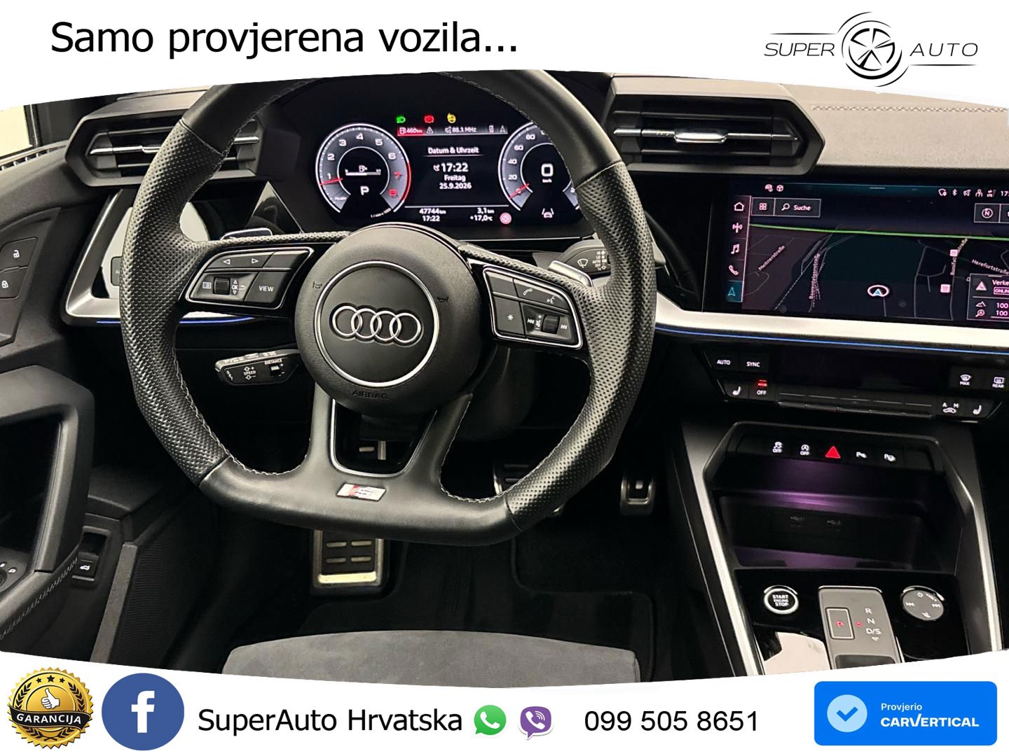 Audi A3 35 TFSI (150 KS) S tronic S line LED+GR SJED+ACC