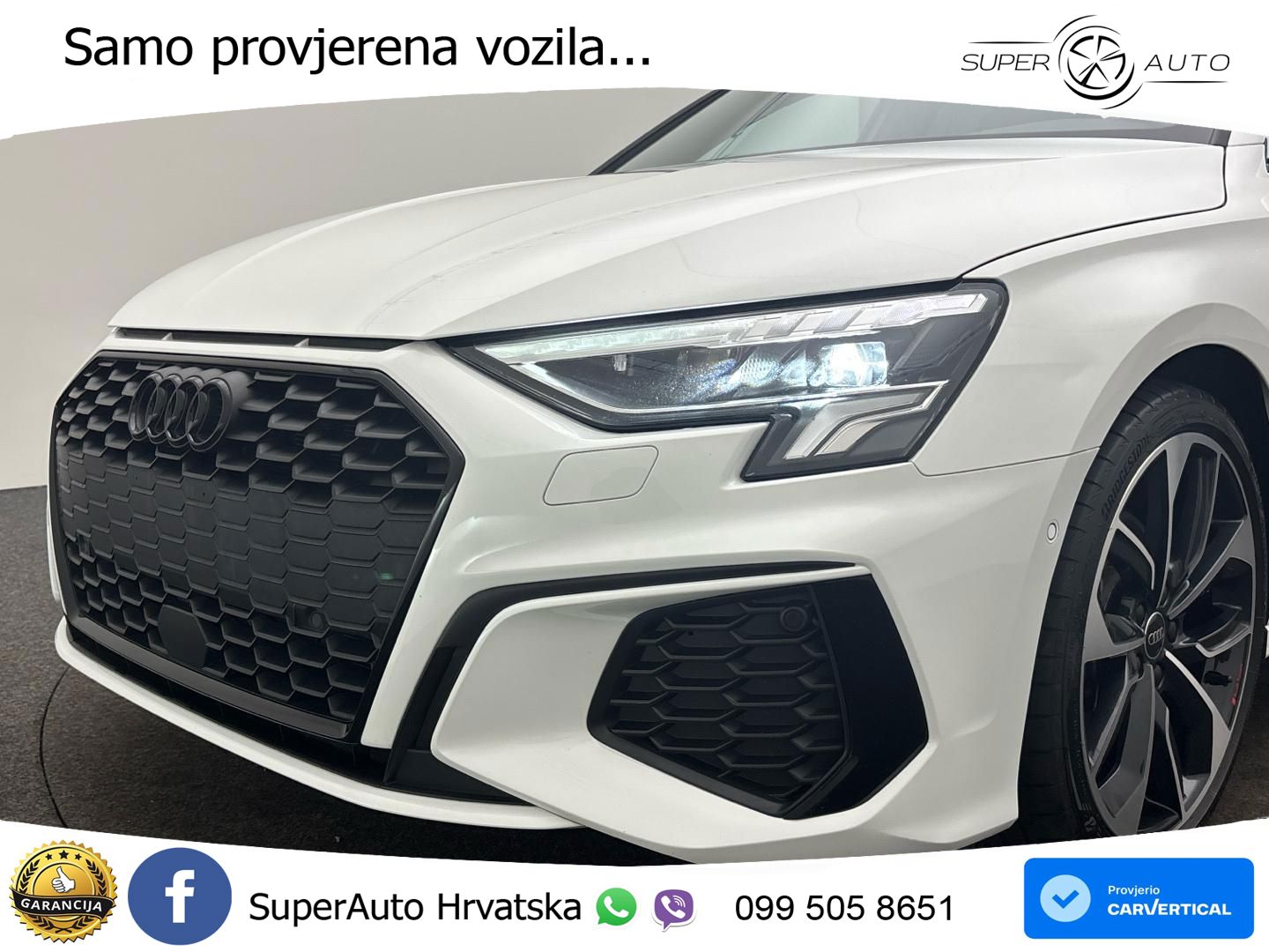 Audi A3 35 TFSI (150 KS) S tronic S line LED+GR SJED+ACC