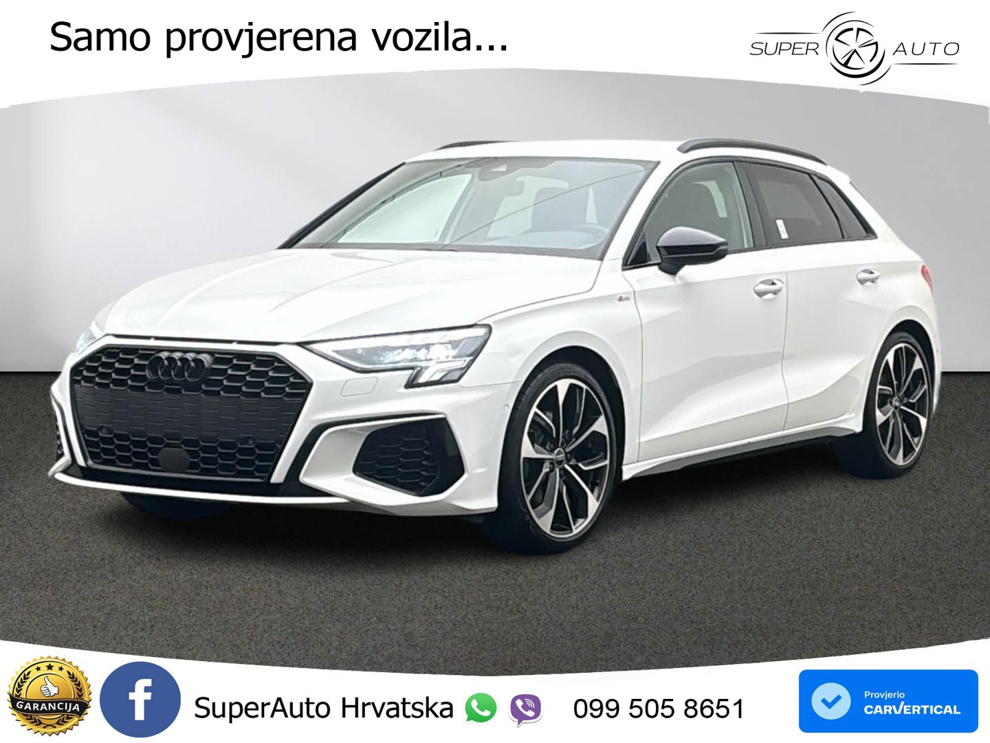 Audi A3 35 TFSI (150 KS) S tronic S line LED+GR SJED+ACC