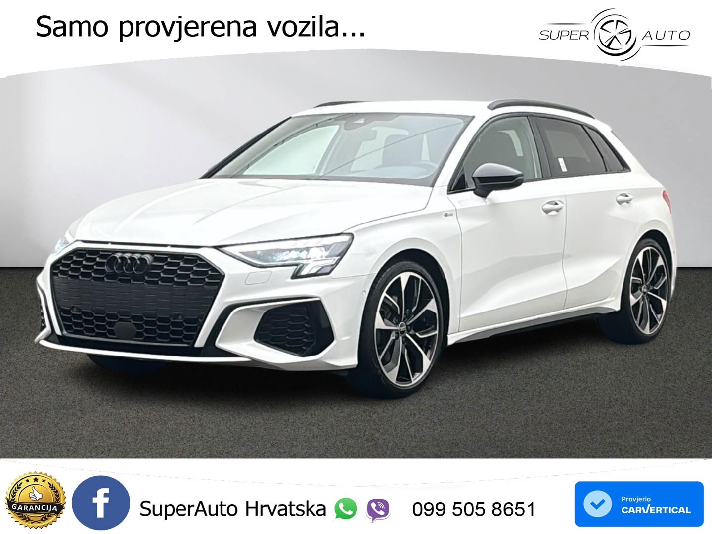 Audi A3 35 TFSI (150 KS) S tronic S line LED+GR SJED+ACC