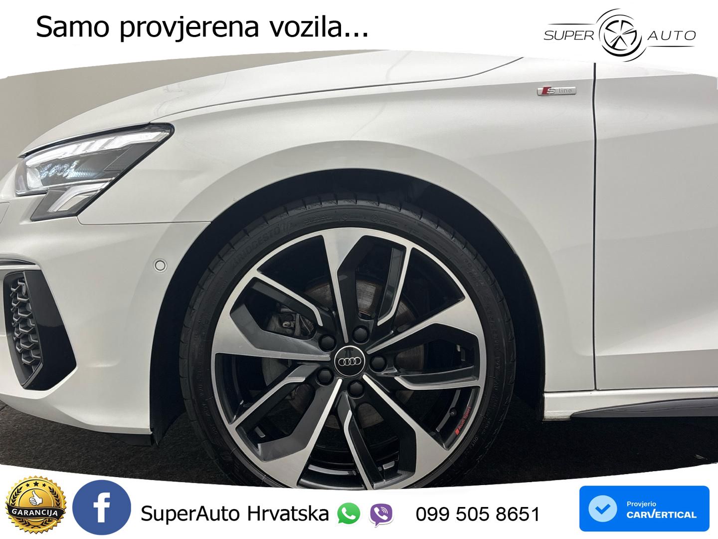 Audi A3 35 TFSI (150 KS) S tronic S line LED+GR SJED+ACC