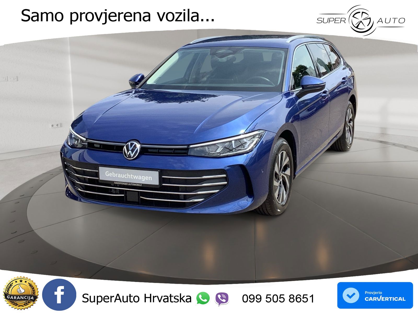 Volkswagen Passat Variant 1.5 eTSI (150 KS) DSG Business LED+GR SJED+ACC