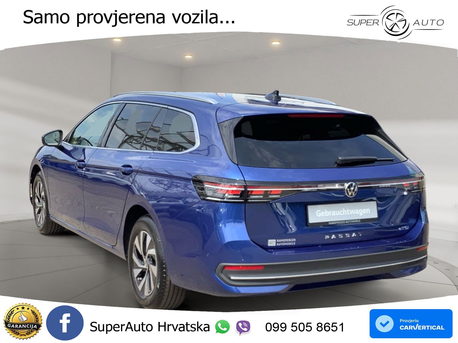 Volkswagen Passat Variant 1.5 eTSI (150 KS) DSG Business LED+GR SJED+ACC