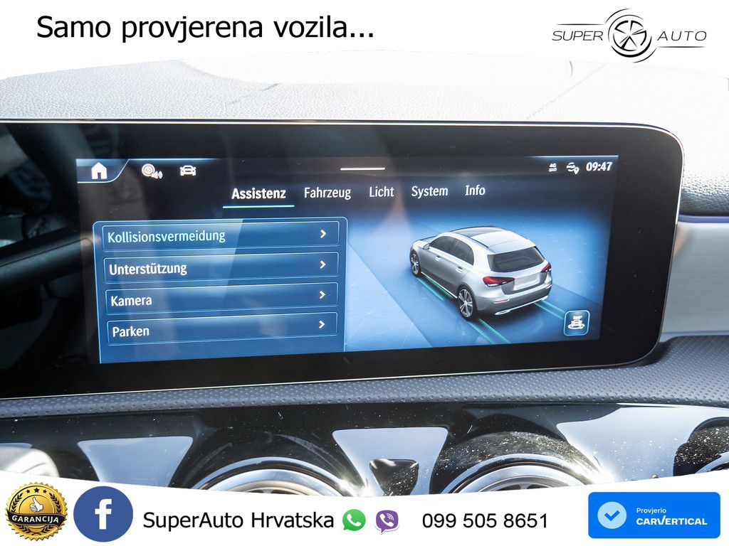 Mercedes-Benz A 220d 8G-DCT LED+GR SJED+ACC
